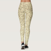 Gouden licht zachte glitter vonken leggings (Achterkant)