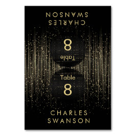 Gouden Lichte Douche | Plaats kaarten met doe-het-