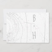 Gouden Lichteffecten Typografie Foto Save the Date Kaart (Achterkant)