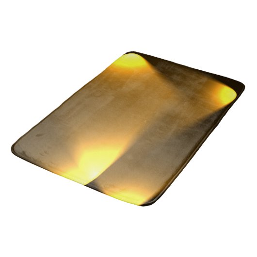 Gouden Lichten Badmat (Gekanteld)