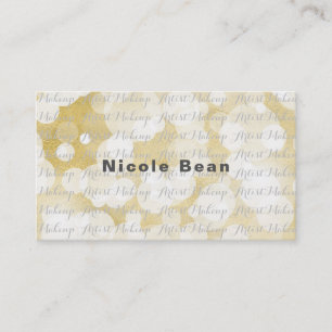 Gouden Lichten Goud Glam Modern Chic Aangepaste Te Visitekaartje