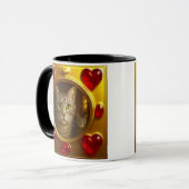 Gouden Liefde Mok (Voorkant links)