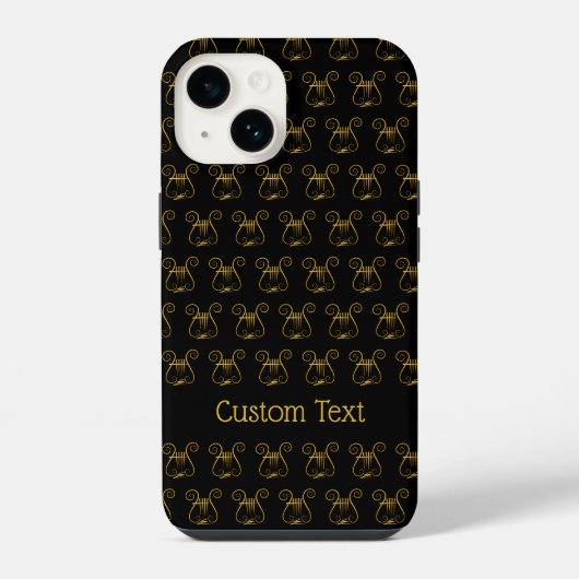 Gouden Lier iPhone Hoesje (Achterkant)