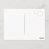 Gouden lijn Art Border Thunder_Cove Briefkaart (Achterkant)