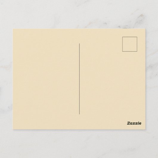 Gouden Lijn Bloemen Sympathie Dank u Briefkaart (Achterkant)