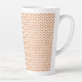 GOUDEN LIJN GEBREIDE hoge latte Mok (Rechts)