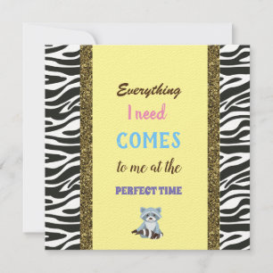 gouden lijnen, Bevestiging, wasbeer