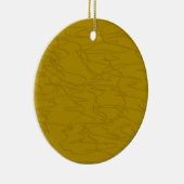 Gouden Lijnen Keramisch Ornament (Rechts)