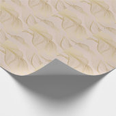 Gouden lijnen:  luxepatroon. cadeaupapier (Hoek)