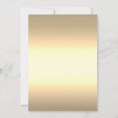 Gouden Lijst Bourgondische Rozen 40e verjaardag Kaart (Achterkant)