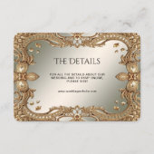 Gouden Lijst Detail Kaart (Voorkant)