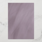 gouden lijst met gemuteerde pellets roos goud folie uitnodiging (Achterkant)