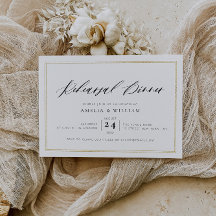 gouden lijst, zwarte etentje