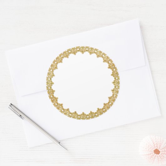 gouden Lijsten stickers (Envelop)