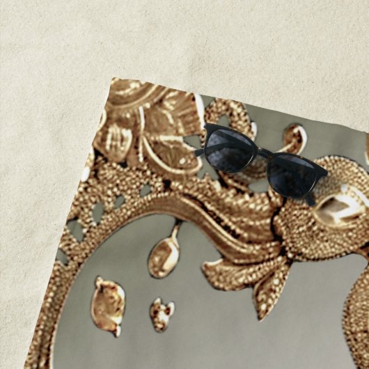 Gouden  Lijsten strandlaken (In situ)