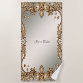 Gouden  Lijsten strandlaken