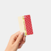 Gouden lint Bagagelabel / badge (Handheld)