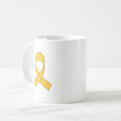 Gouden Lint Tekening Koffiemok (Voorkant links)