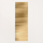 Gouden lint textuur metallic stijlvol yogamat (Achterkant)