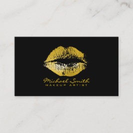 Gouden Lippen Make-up Artiest #3 Visitekaartje