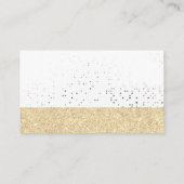 Gouden Logo | Make-upborstels Visitekaartje (Achterkant)