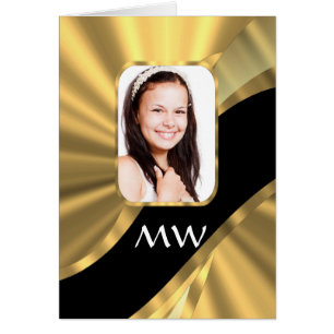 Gouden look foto template