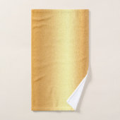 Gouden look Glamoureuze Sjabloon Elegant Trendy Bad Handdoek (Handdoek)