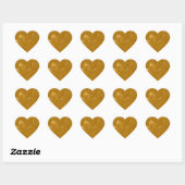 GOUDEN LOTUS2 HART STICKER (Vel)
