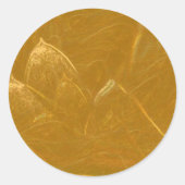 GOUDEN LOTUS2 RONDE STICKER (Voorkant)