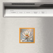 Gouden Lotus Blossom Magneet (Insitu (Vaatwasser))