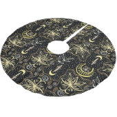 Gouden Lotus: Crescent  Elegance. Kerstboom Rok (Gekanteld)