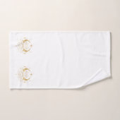 Gouden Lotus & Halve Maan Bad Handdoek (Handdoek)