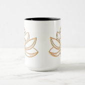 Gouden Lotus Mok (Midden)