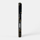 Gouden Lotusbloem | iPhone 16 Pro Hoesje (Rechterkant)