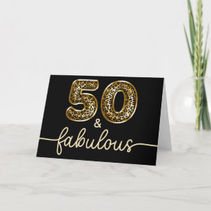 Gouden Luipaard 50 en Fabulous Black Kaart