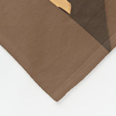 Gouden Luipaard Jungle Boho Wilde Dieren Fleece Deken (Hoek)