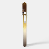 Gouden luipaard met metalen druppelende effecten � Case-Mate iPhone case (Achterkant / Links)
