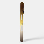 Gouden luipaard met metalen druppelende effecten � Case-Mate iPhone case (Achterkant / Rechts)