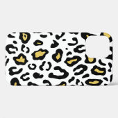 Gouden luipaard print, naadloos patroon. Case-Mate iPhone case (Achterkant (horizontaal))