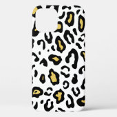 Gouden luipaard print, naadloos patroon. Case-Mate iPhone case (Achterkant)
