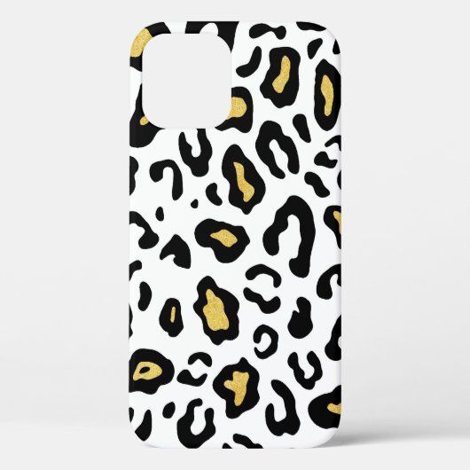 Gouden luipaard print, naadloos patroon. Case-Mate iPhone case (Achterkant)