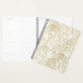 Gouden luipaard tijger dieren planner (Display)