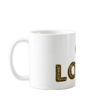 Gouden Luipaardprint Liefdeshart