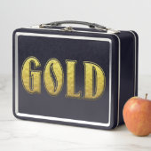 Gouden lunchbox (In situ)
