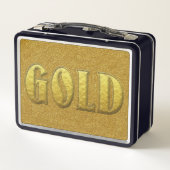 Gouden lunchbox (Achterkant)