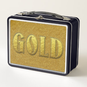 Gouden lunchbox
