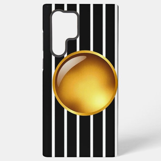 Gouden Luxe Armour – Luxe Gouden Samsung Telefoonh Samsung Galaxy Hoesje (Achterkant)