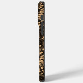 Gouden luxe damast Case-Mate iPhone case (Achterkant / Links)