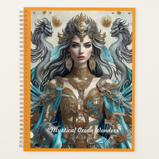 Gouden Luxe getijden Planner (Voorkant)