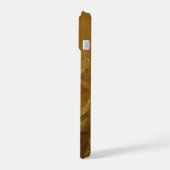 Gouden Luxe iPhone 15 Case (Linkerkant)